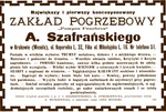 Zakad pogrzebowy A. Szafranskiego