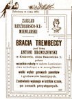 Zaklad rzezbiarsko-kamieniarski braci Trembeckich